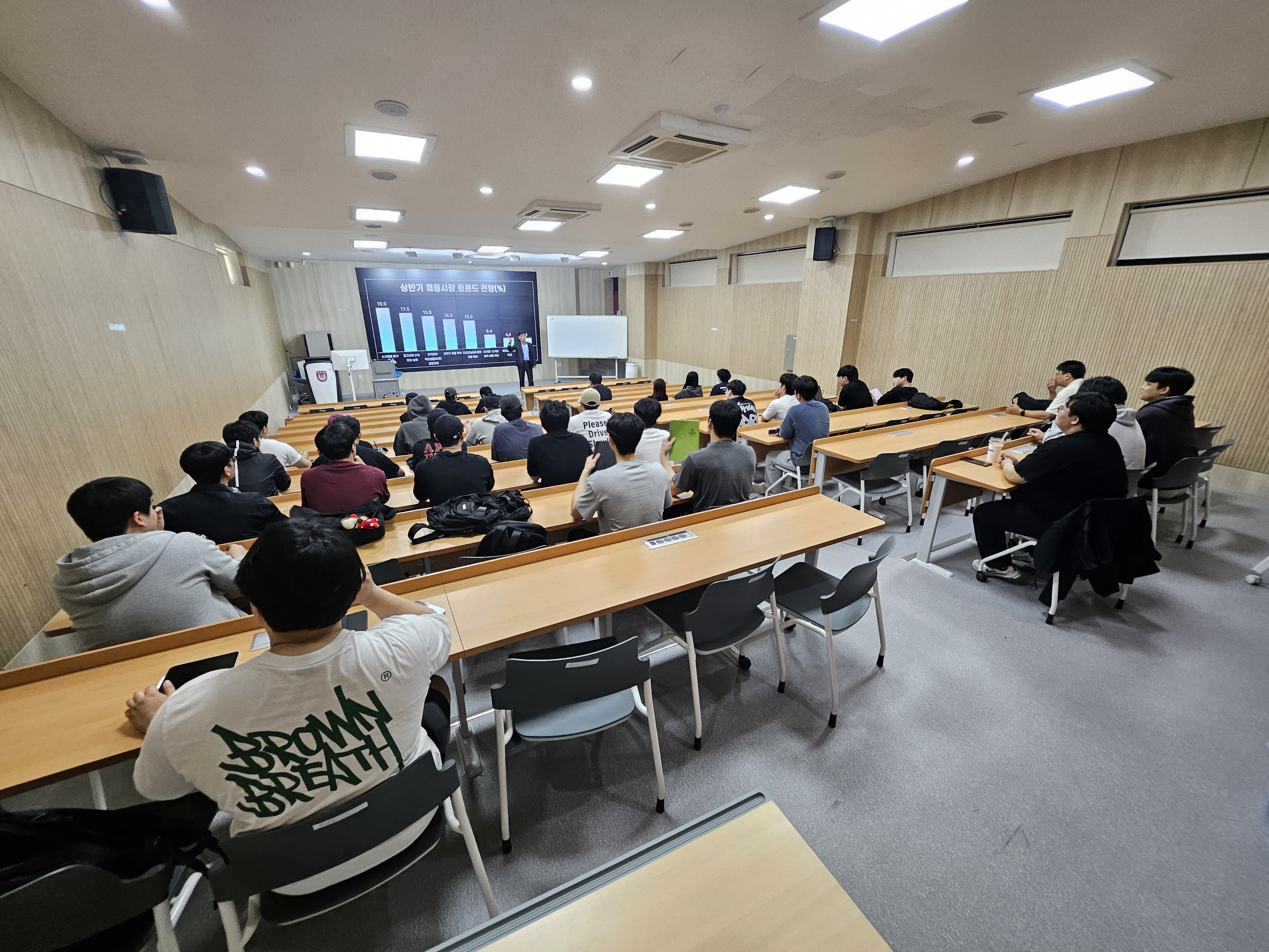 목원대학교 건축공학과와 현대건설 기술교육원 진로특강 및 취업완성 아카데미 설명회 개최