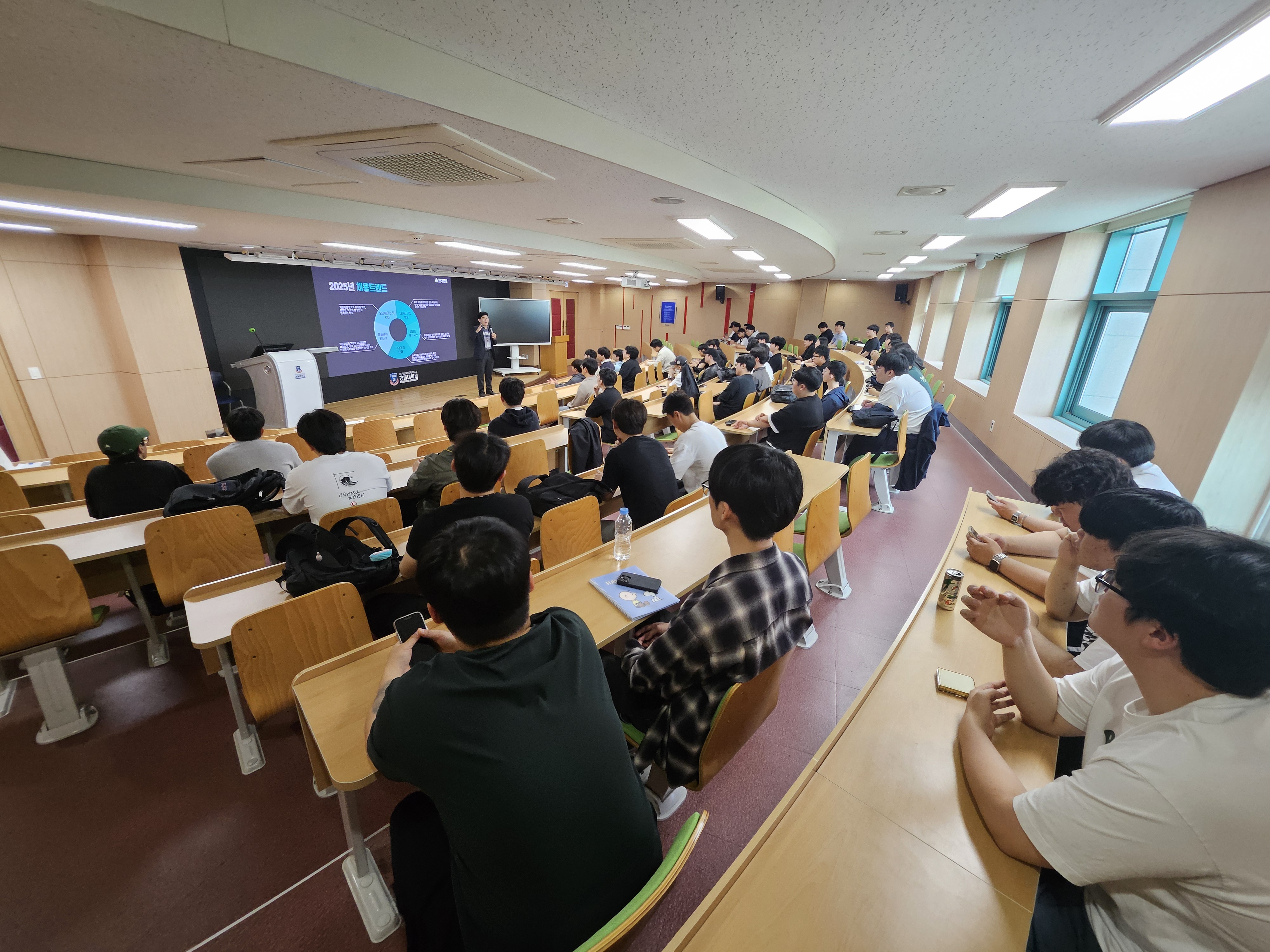 경동대학교 건축공학과와 현대건설 기술교육원 진로특강 및 취업완성 아카데미 설명회 개최